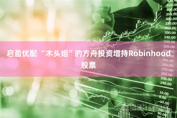 启盈优配 “木头姐”的方舟投资增持Robinhood股票
